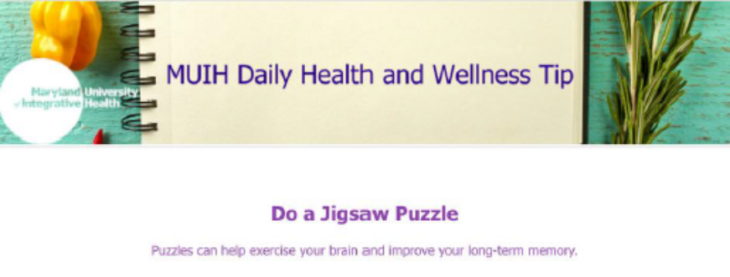 Do a Jigsaw Puzzle. Puzzles can help exercise your brain and improve your long-term memory.